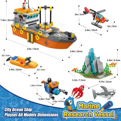 AKWME City Ocean Explorer colorful stickers boost creativity and color recognition.