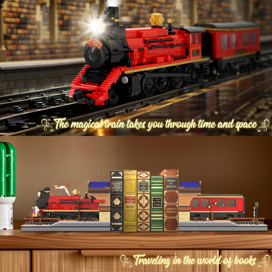 AKWME Harry Magic bookends display adds practical storage and magical charm.