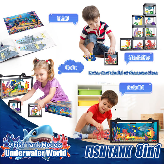 AKWME crab and octopus miniatures for imaginative marine play.