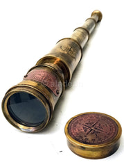 ALADEAN Scout Regiment brass telescope decor idea for office or home.