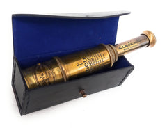 ALADEAN Spyglass used outdoors reveals distant scenery with clear optics at dawn or dusk.