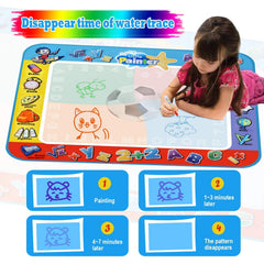 Alago Aqua Coloring Mat doodle booklet for guided fun