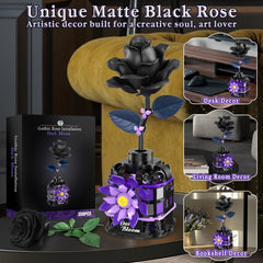 Alagoo adjustable petals and leaves forming the Gothic bloom.