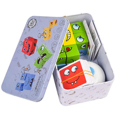 ALaLatois large face expressions puzzle blocks for imaginative play and cognitive growth.