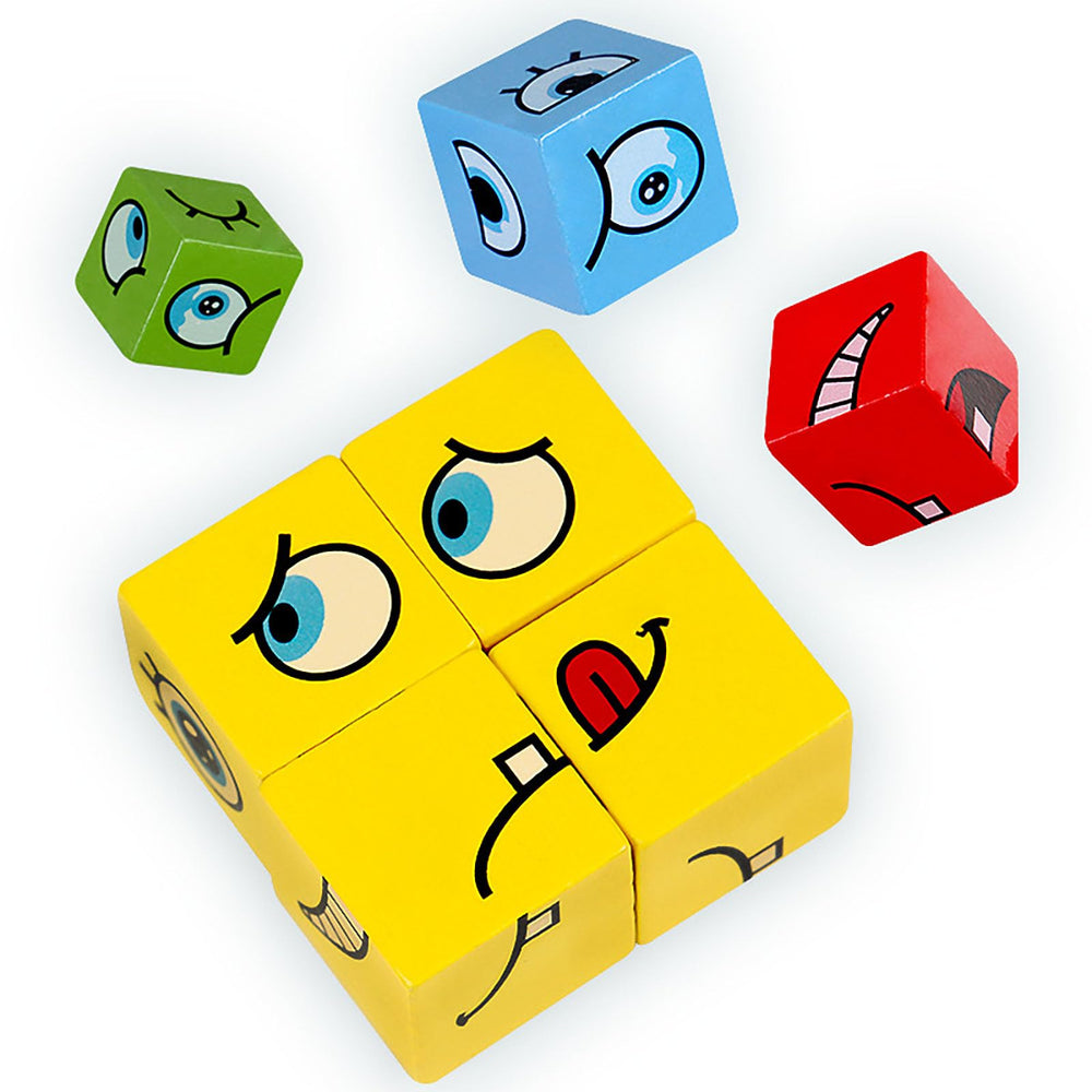 ALaLatois storage color box keeps blocks organized after play.