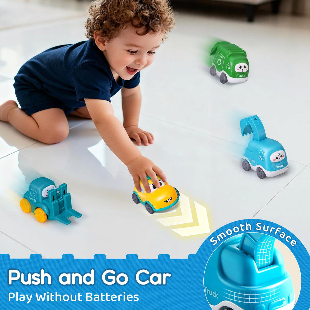 ALASOU ABS-based Car Toys are durable for daily use.