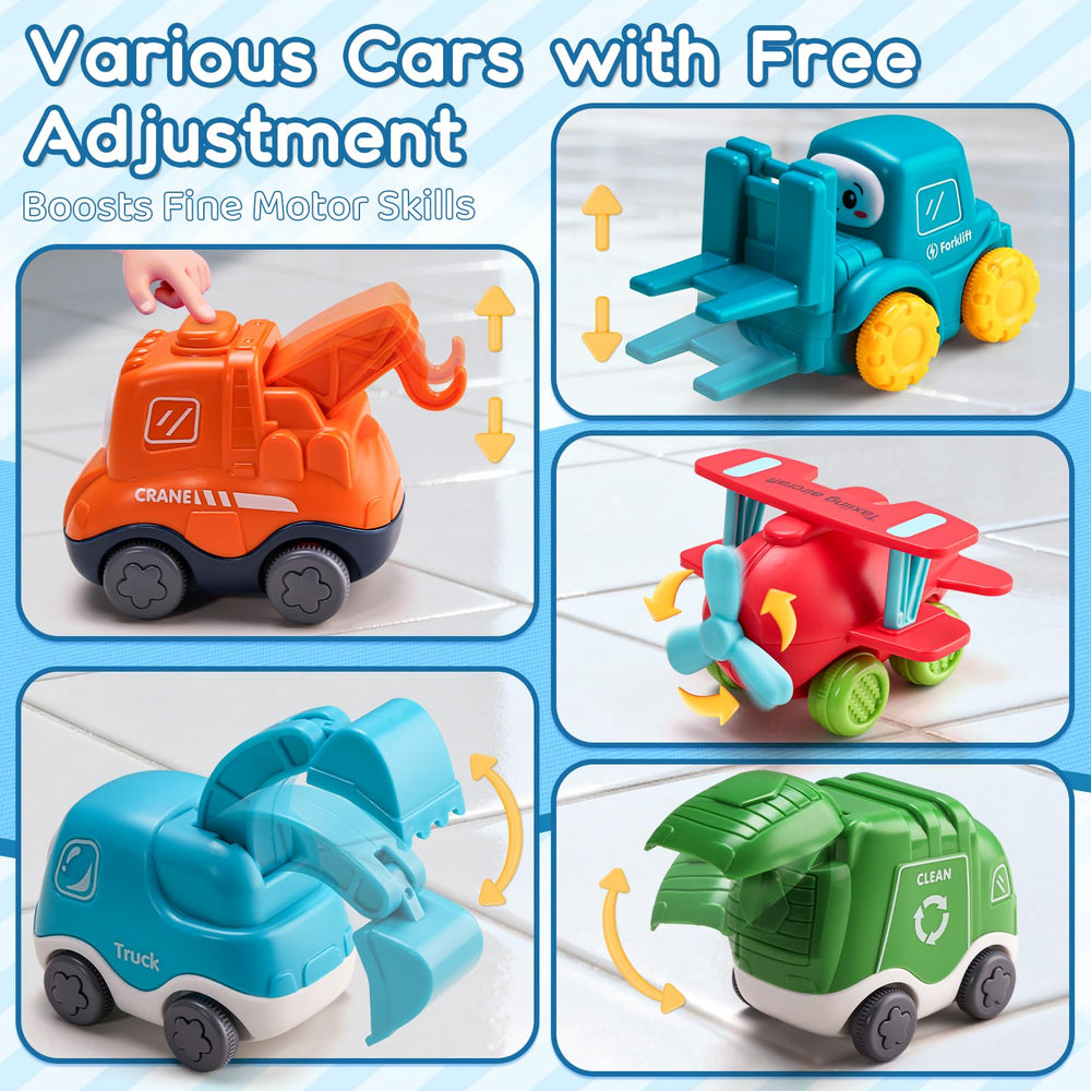 ALASOU push and pull design encourages motor skills during pretend rides.