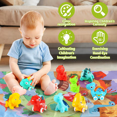 ALASOU dinosaur-fantastic-creatures ABS material close-up reveals smooth finish