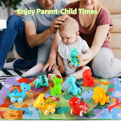 ALASOU dinosaur-fantastic-creatures kids playtime scene illustrating imaginative play