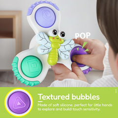 ALASOU gift-ready spinner set makes a delightful toddler gift.