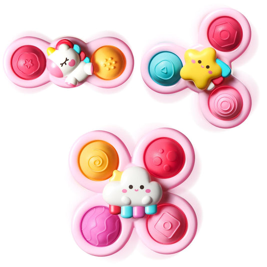 ALASOU pop suction spinner on fridge for on-fridge play