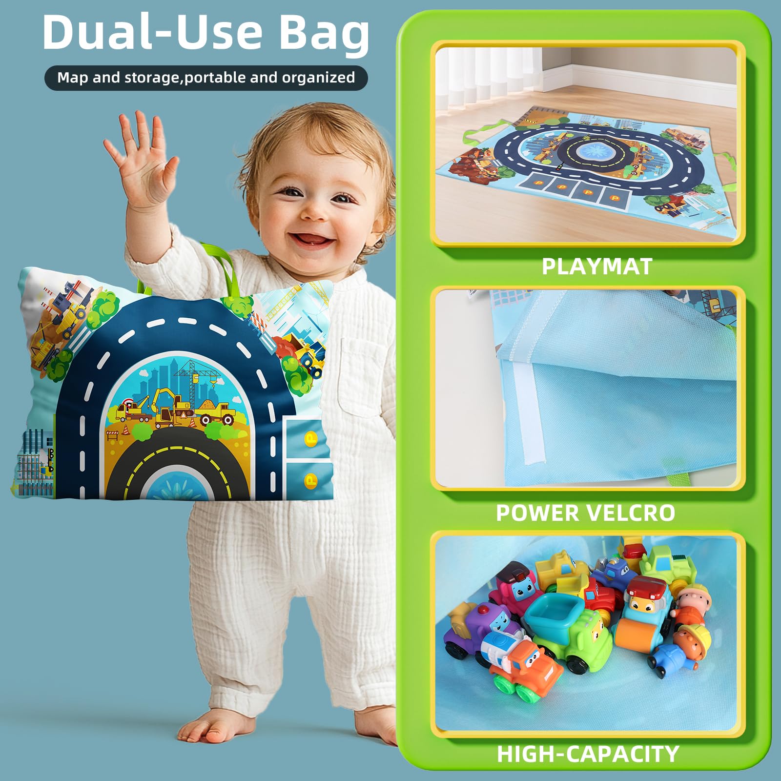 ALASOU soft-rounded design suitable for tiny hands during playtime.