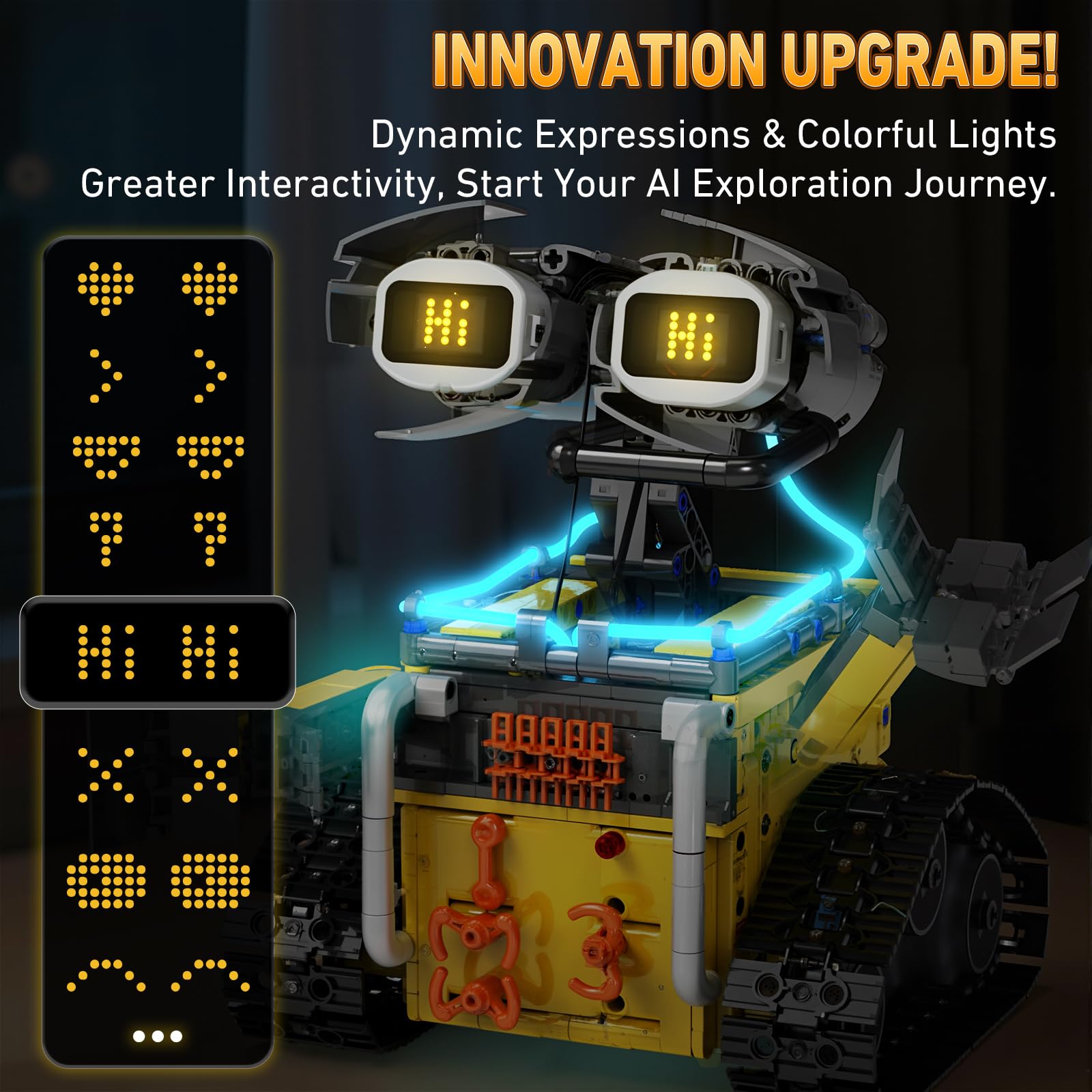 Alerisca 5in1 STEM robot kit dragonfly model inspires active play.
