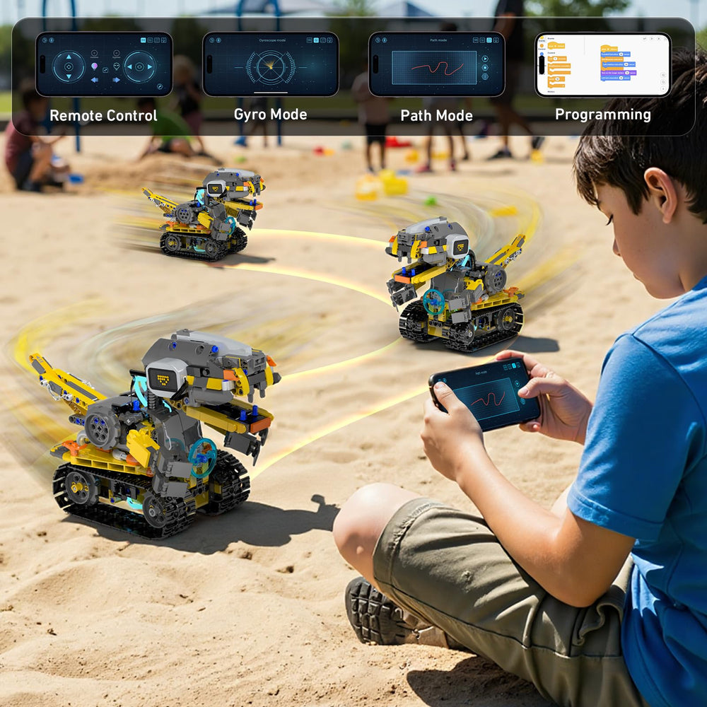 Alerisca 5in1 STEM robot kit space vehicle model encourages exploration.
