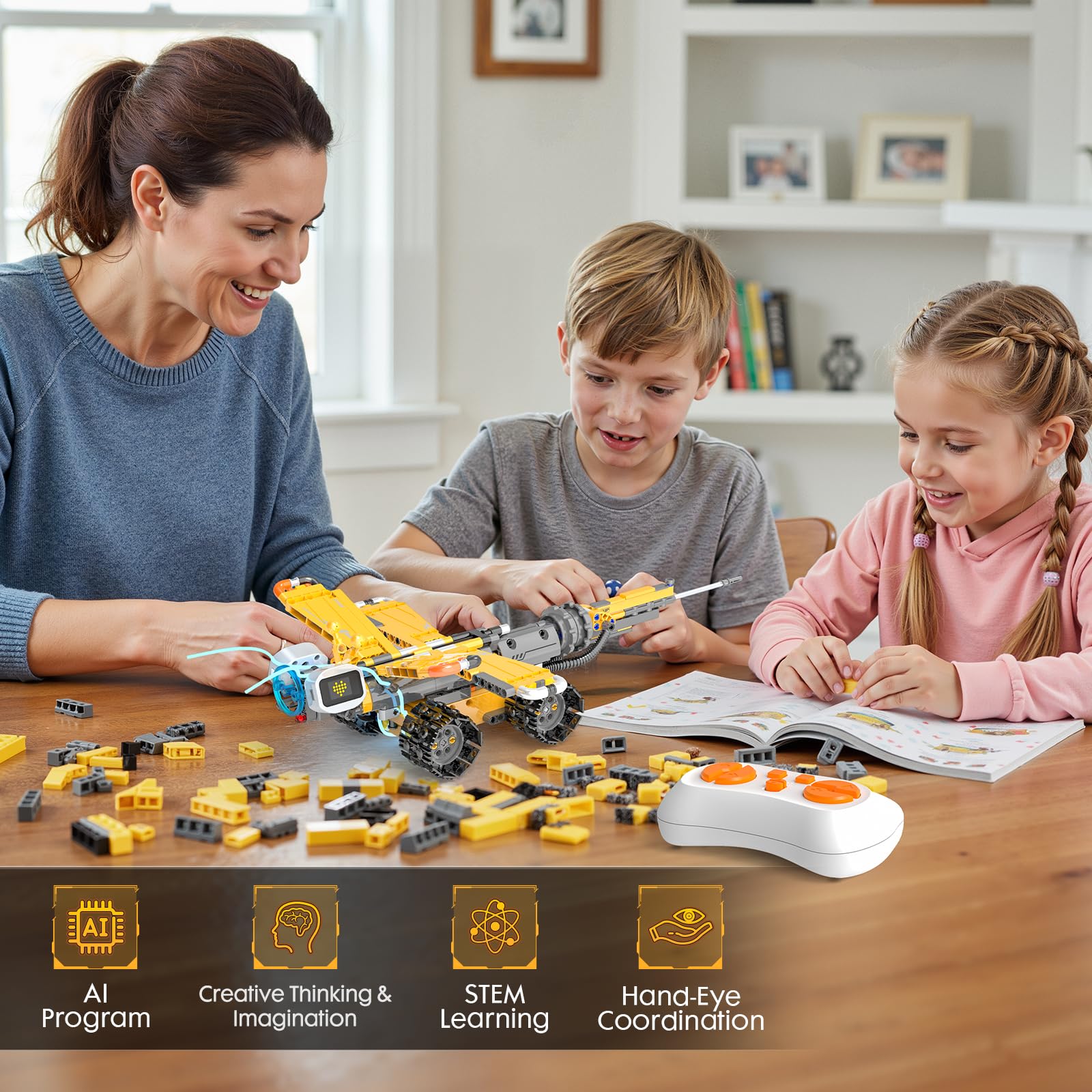Alerisca colorful step by step guide supports assembly