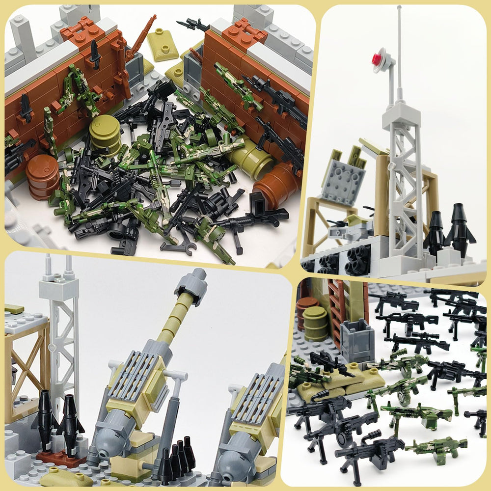 ALEYOOTECHE camouflage weapons pack encourages tactical build play