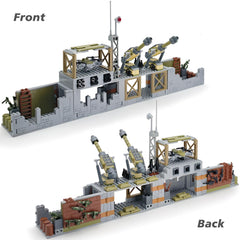 ALEYOOTECHE oil tank for military figurines enhances display scenes