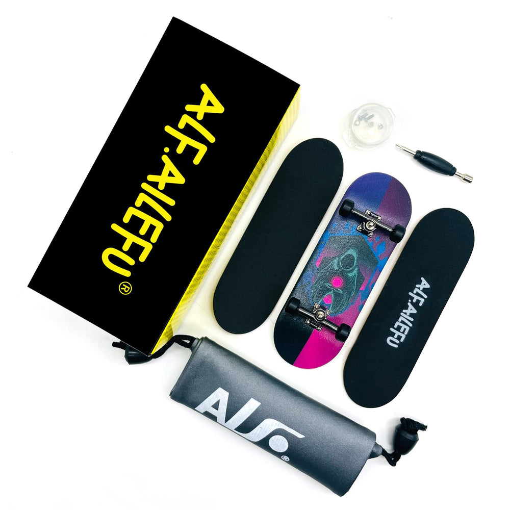 ALFAILEFU Pro fingerboard trucks with reinforced pivot cup for secure axle