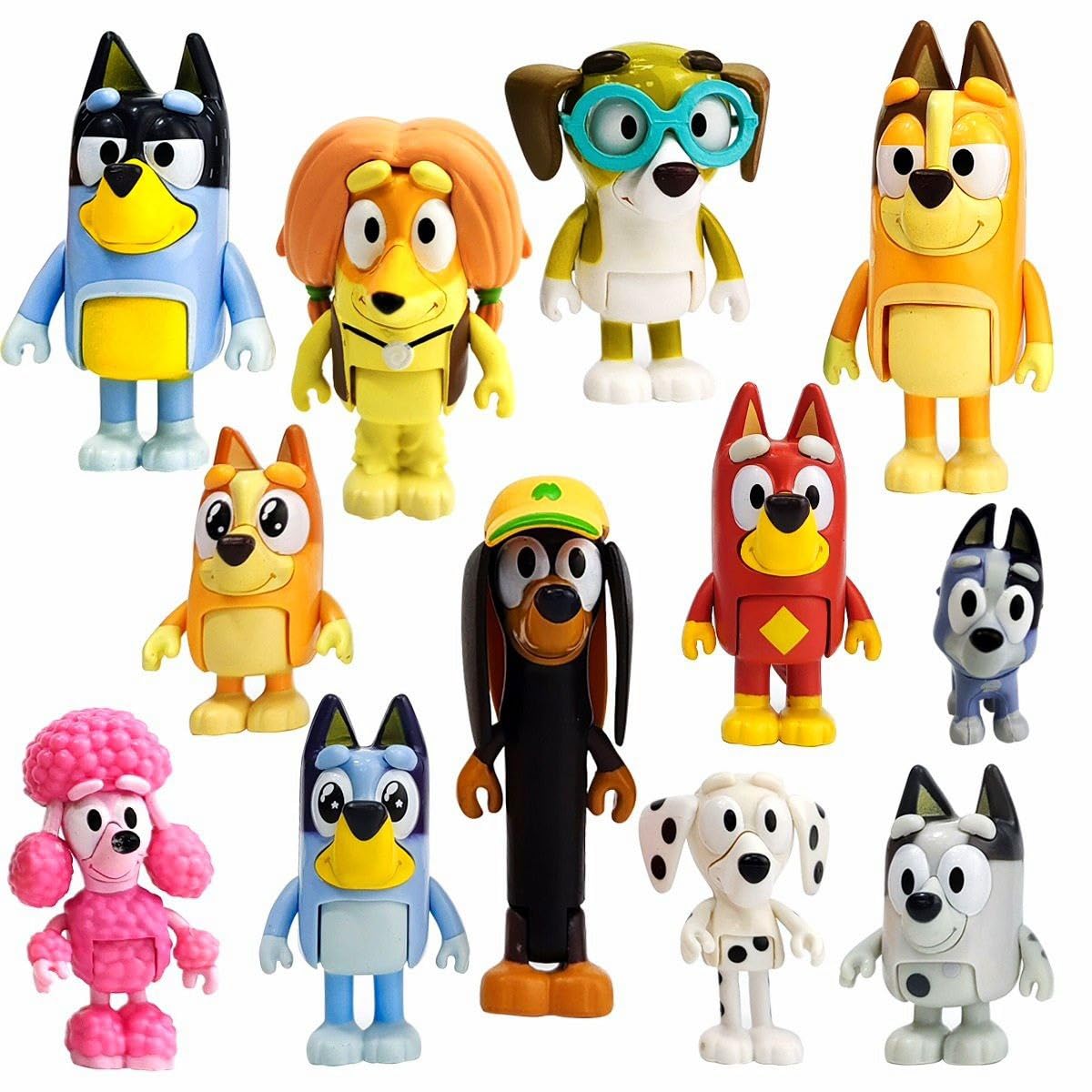 Alhy Wolfs figures front view playset for imaginative play and storytelling