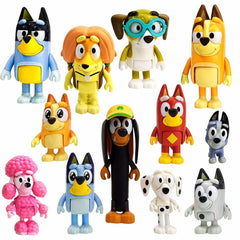 Alhy Wolfs figures front view playset for imaginative play and storytelling