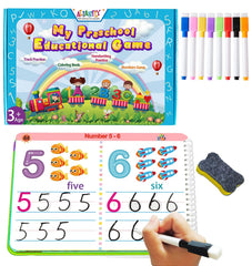 ALIANFLY preschool workbook front cover showing engaging learning design for early literacy