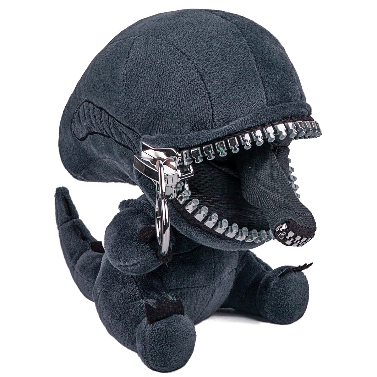 Alien Plush Xenomorph front view 40cm for vivid display and cuddle