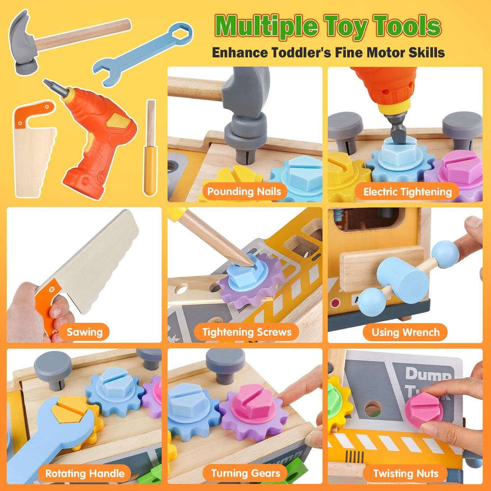 Aliex detachable handle for easy carry and on-the-go pretend play
