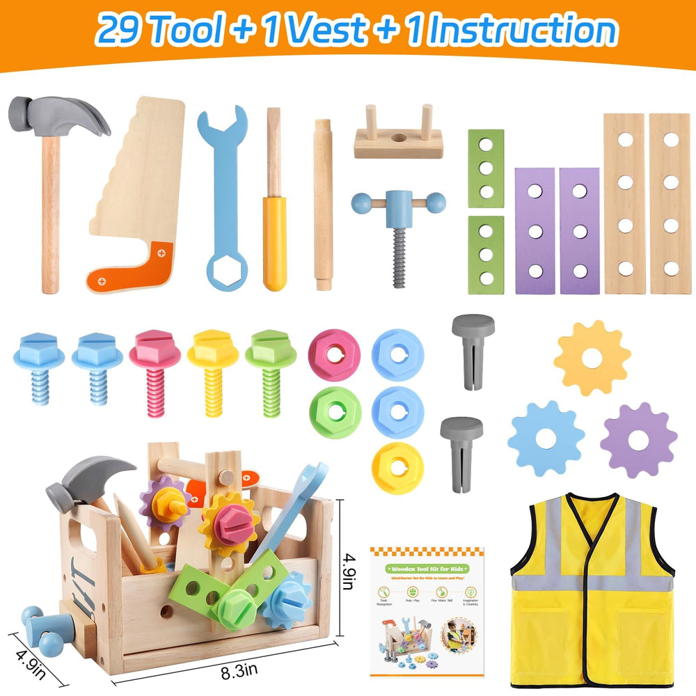 Aliex Montessori role-play toys encourage creativity and practical learning