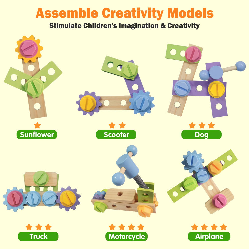 Aliex Montessori-style STEM toy boosts fine motor skills through role-play