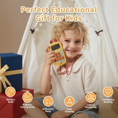 alilo Math Games: accessible battery safety with lockable compartment.
