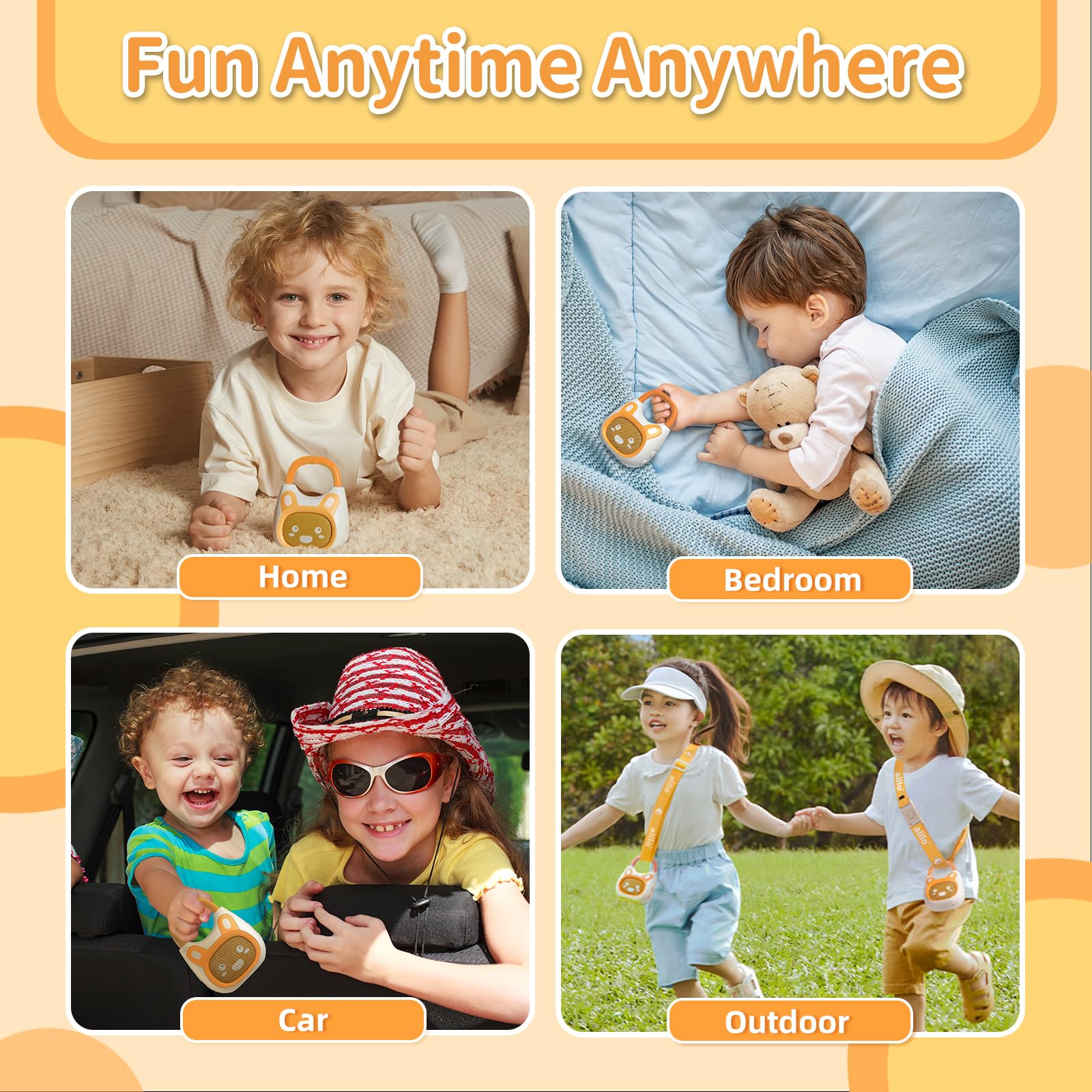 Alilo Pocket Bunny offers 120+ preloaded stories, songs, and lullabies.