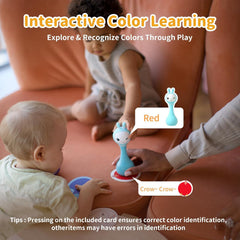 alilo Smarty Bunny auto-sleep mode helps babies settle