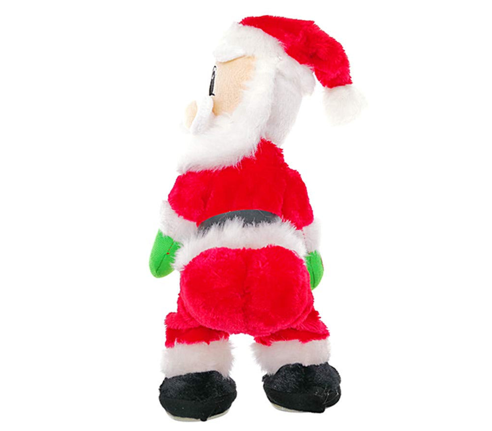 ALIMITOPIA Christmas decor-worthy plush that wiggles hips and sings a catchy tune.