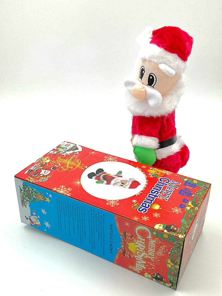 ALIMITOPIA Santa with hip wiggle brings festive energy to any table.