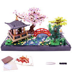 Alizdd Zen garden pavilion micro bricks for mindful creativity