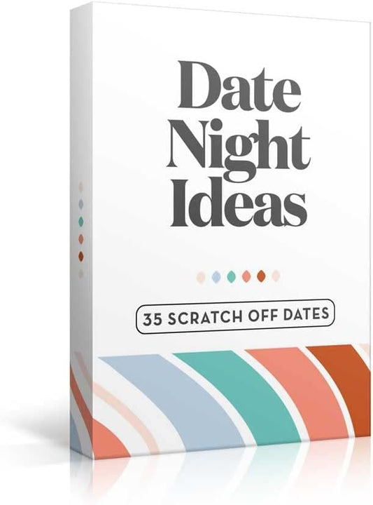 All Natural Shop romantic scratch-off date night cards spark spontaneous moments together