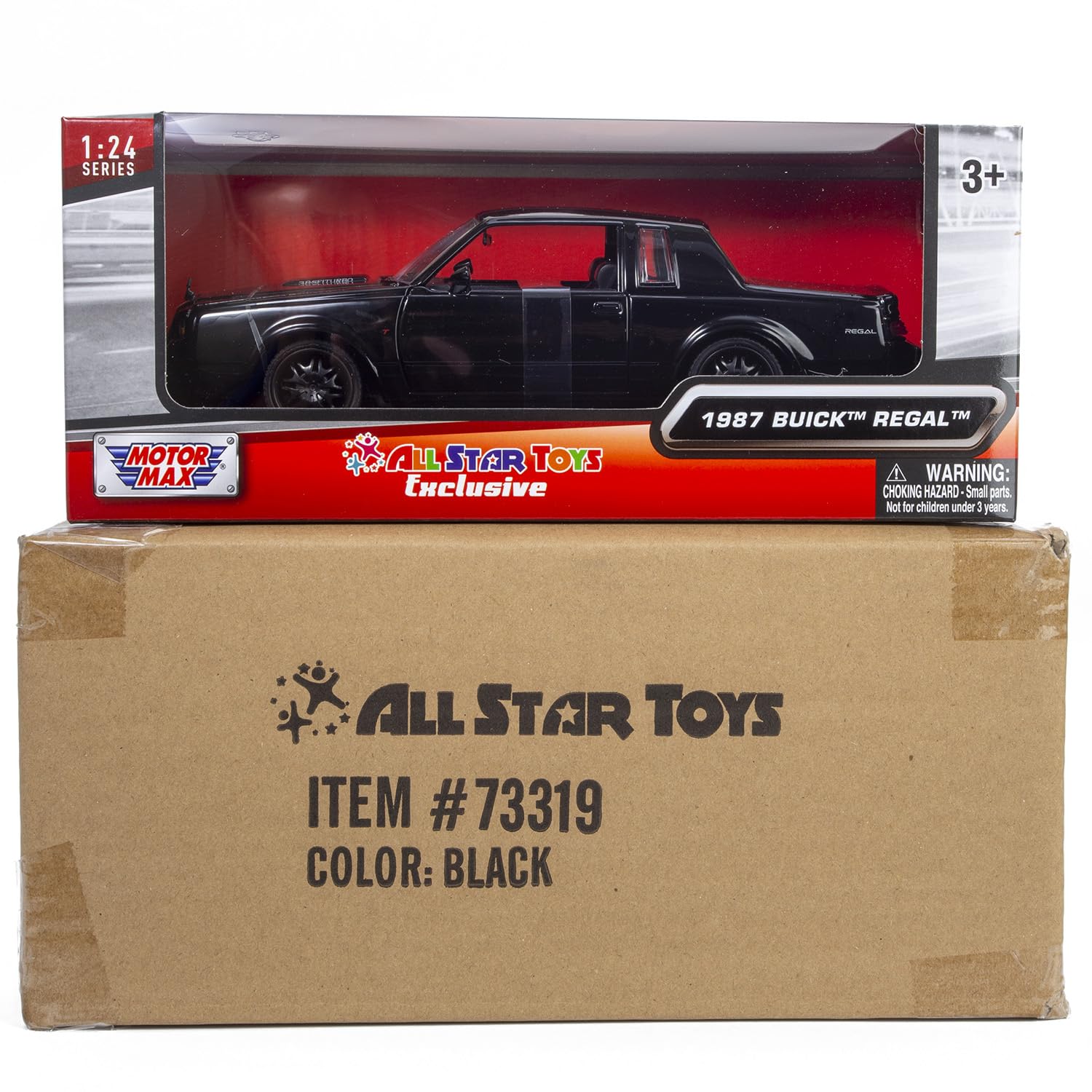 All Star Toys 1987 Regal packaging in window box for premium presentation
