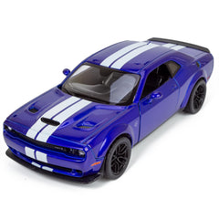 All Star Toys 2018 Challenger SRT Hellcat Indigo Blue interior detail highlights realism
