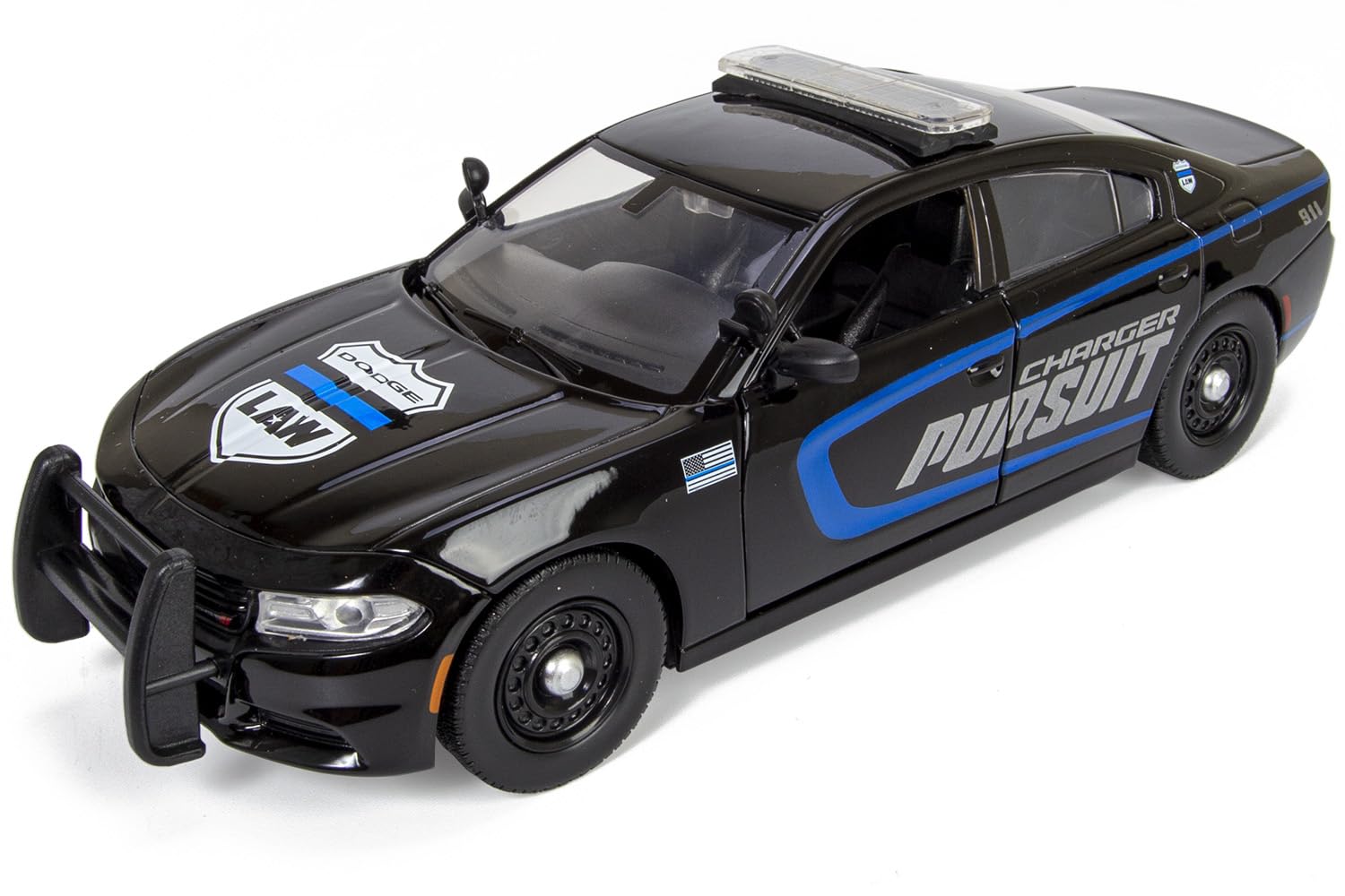 All Star Toys 2023 Charger Enforcer interior detail for diorama display