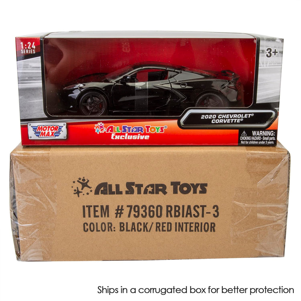All Star Toys Corvette C8 Stingray 1/24 diecast model with 7.5 inch length