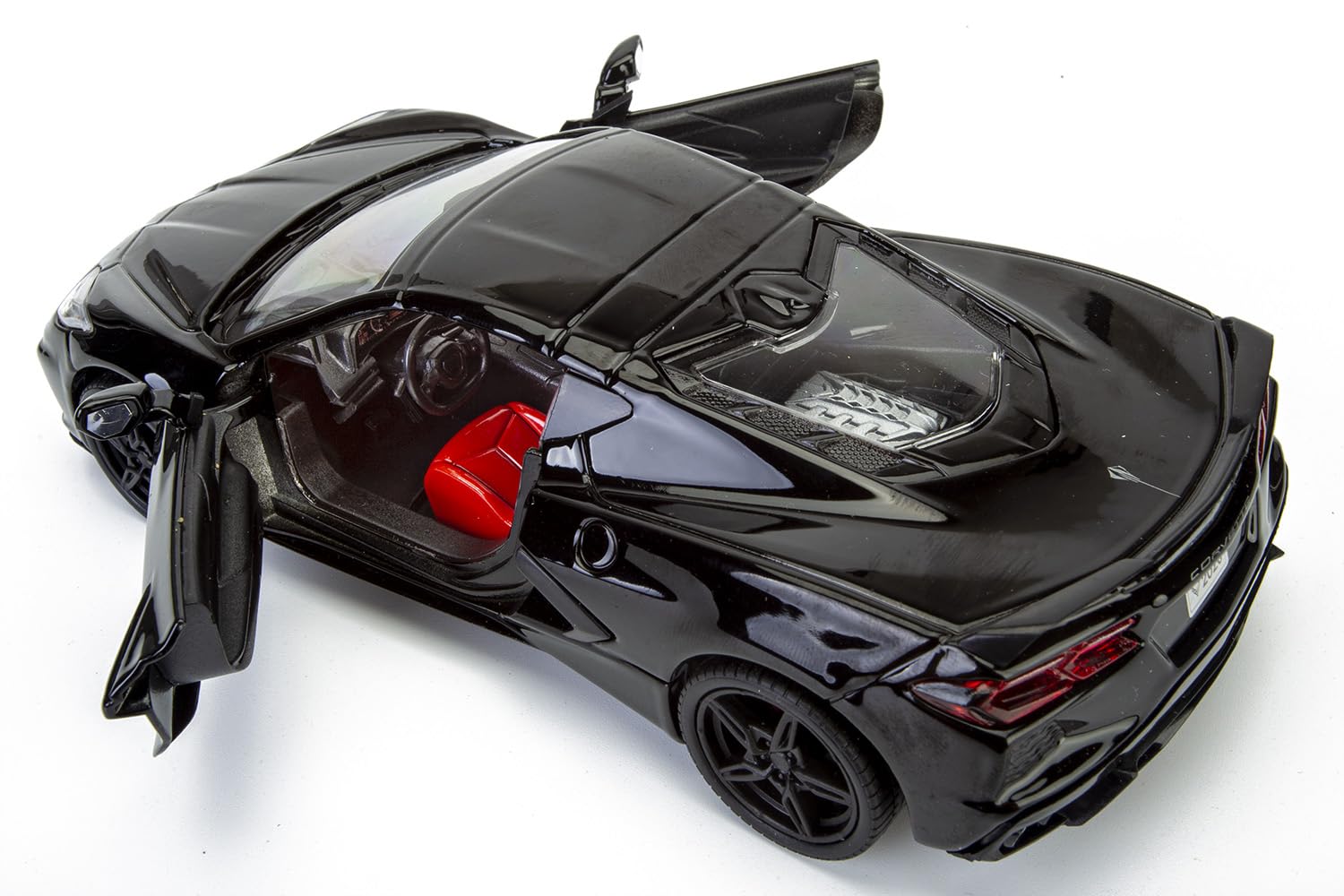 All Star Toys Corvette C8 Stingray 1/24 window box packaging display