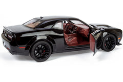 All Star Toys Hellcat Widebody black rims and red calipers highlight styling.
