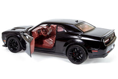 All Star Toys Challenger Hellcat Widebody metal body with durable construction.