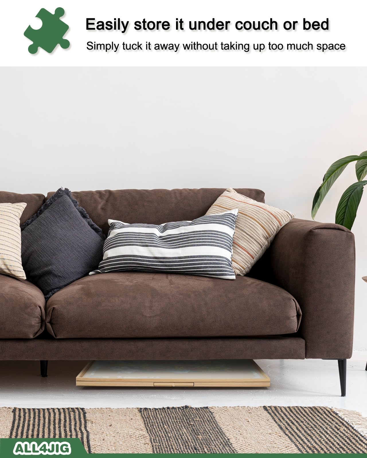 ALL4JIG gift for puzzle enthusiasts offers a thoughtful setup for cozy evenings.