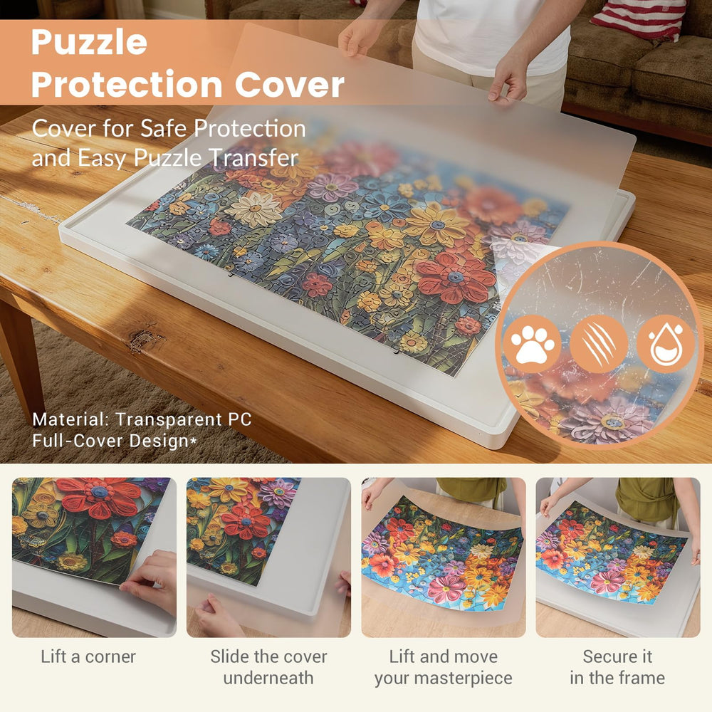 ALL4JIG protective cover helps protect pieces during storage and movement