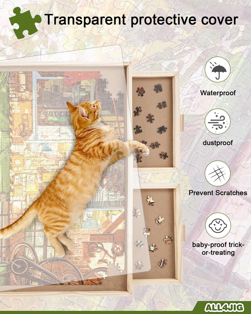 ALL4JIG sturdy wooden construction ensures durable, long-term use.