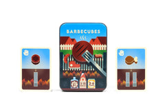 Barbecubes closeup-pieces with tactile shapes inviting hands-on use