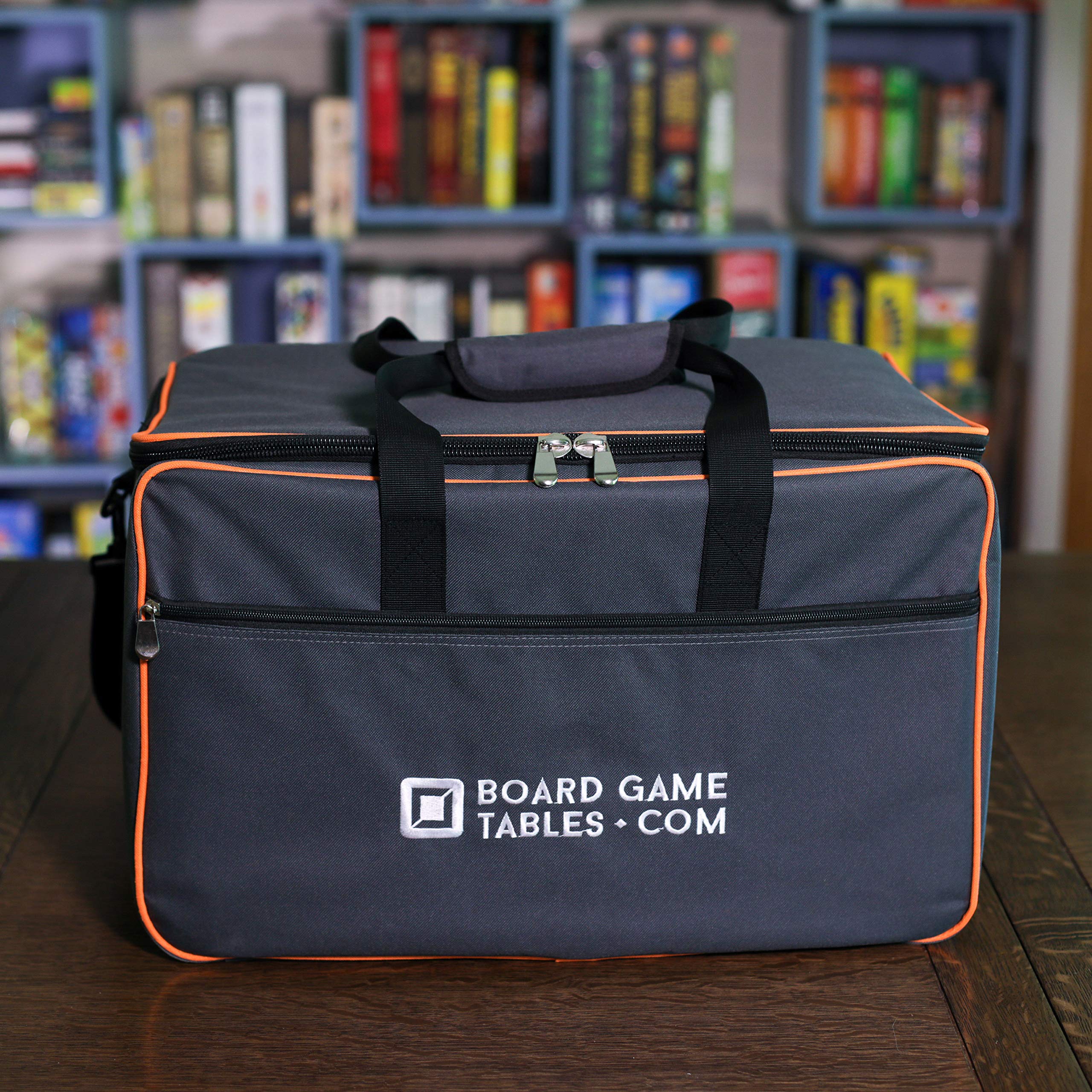 AllPlay interior with organized compartments for secure game packing.