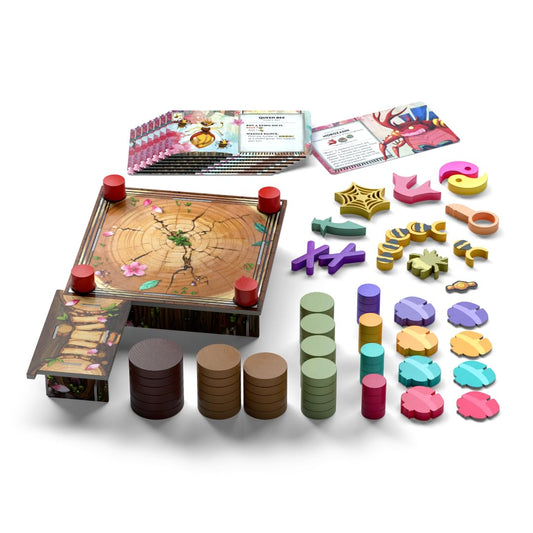 Allplay Kabuto Sumo Queen Bee wrestler image demonstrates strategic disruption using worker bees.