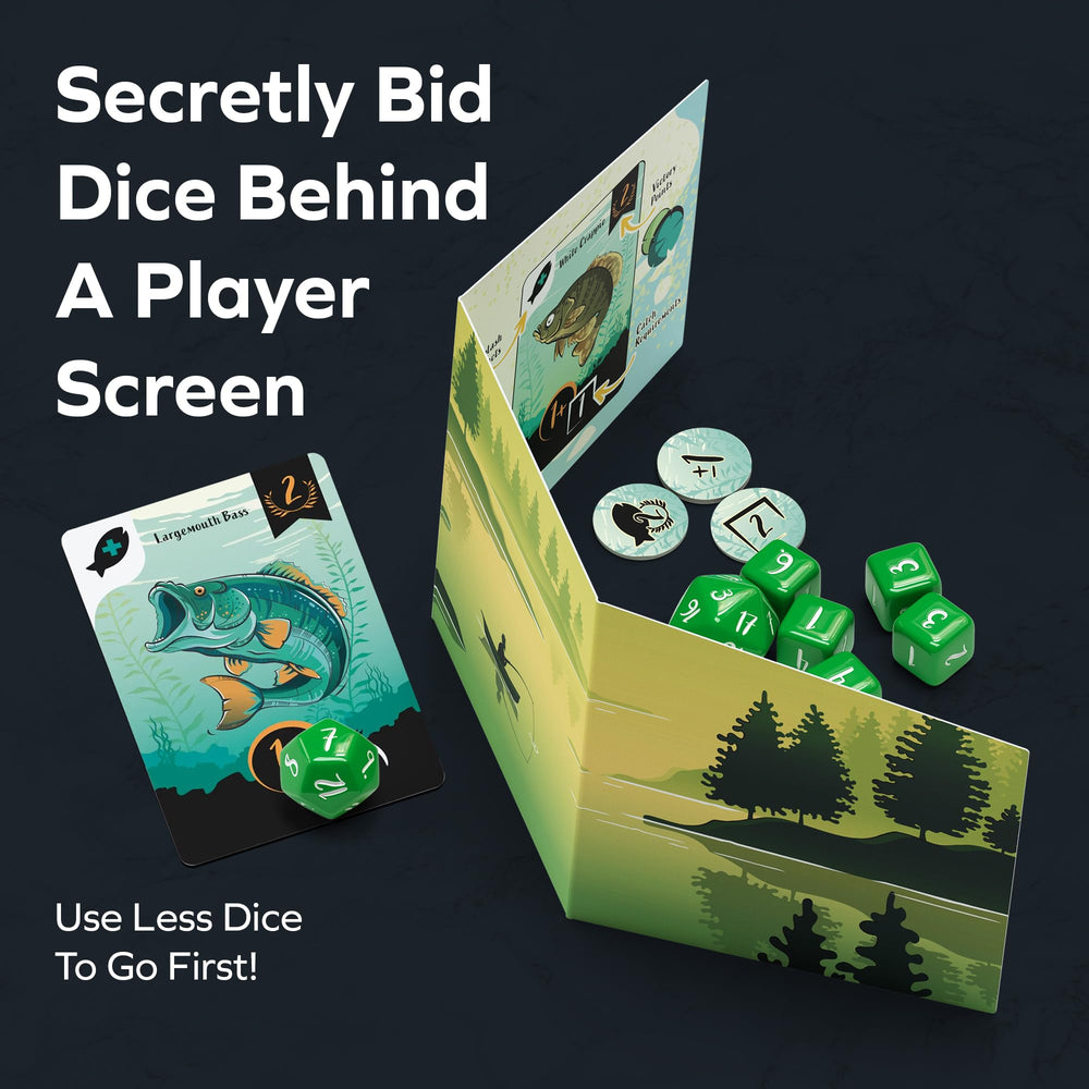 Allplay Lure Board Game: lure tokens highlighting strategic options
